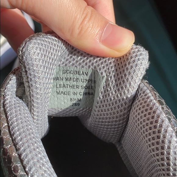 G By Guess High Top Sneakers Grey Silver - Picture 7 of 7